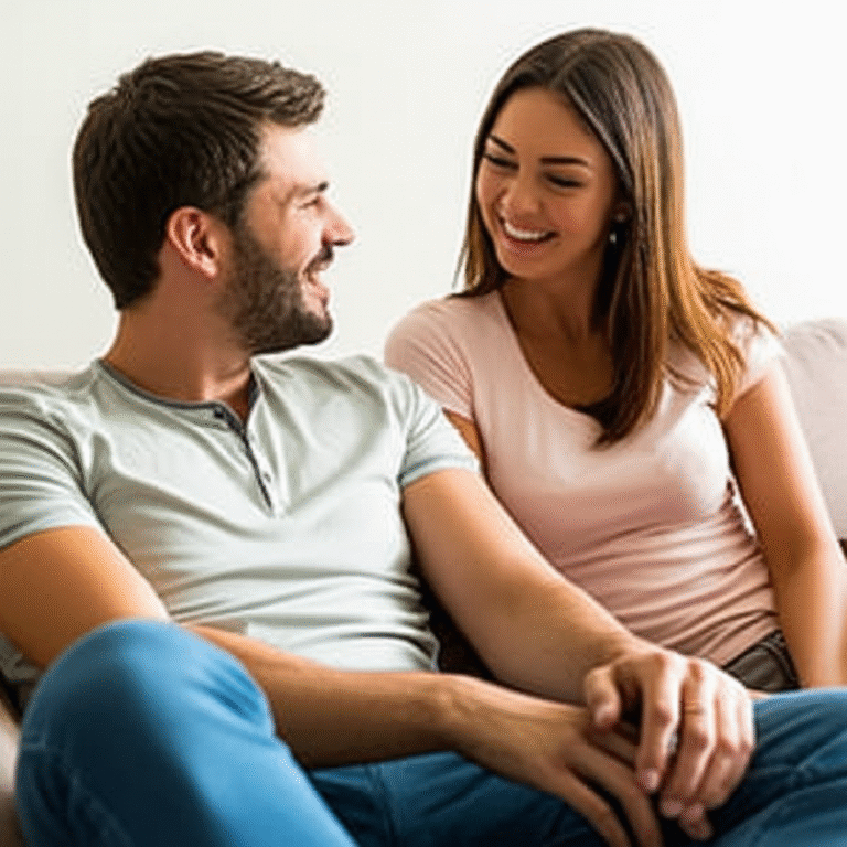 Comunicação Sexual Aberta Casal conversando abertamente sobre sexo