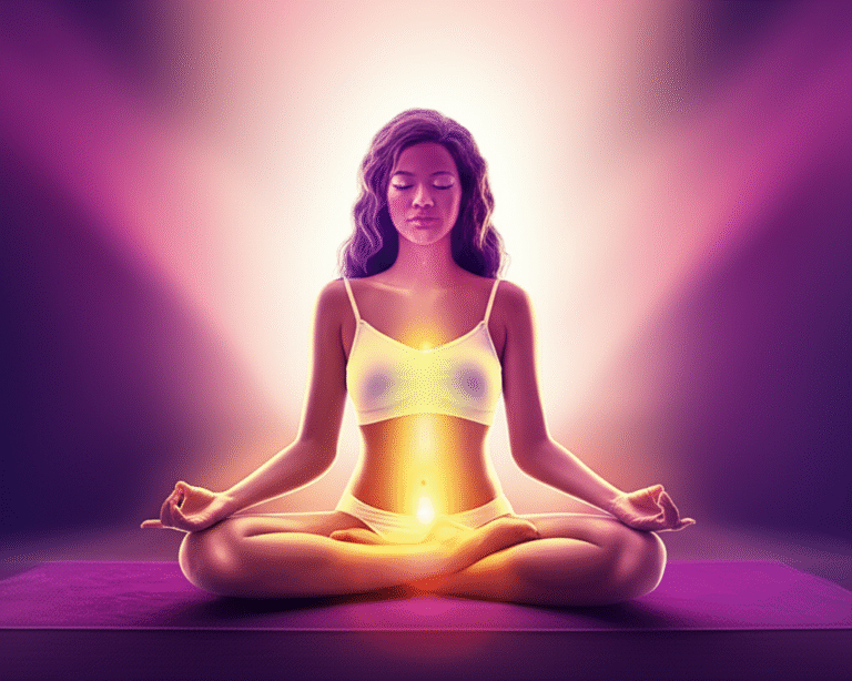 Visualização de Energia Sexual Mulher visualizando a energia sexual fluindo pelo corpo